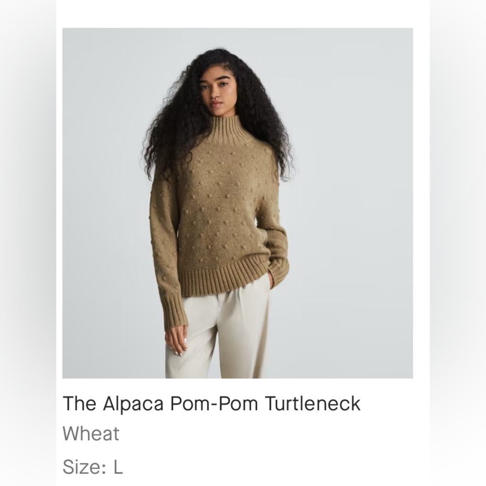 The Alpaca Pom-Pom Sweater